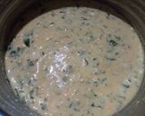 A picture of step 4 of Gujarati Handvo (multi grain savoury methi cake).