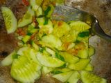 Oseng ketimun telur