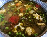 đ§ĄKönnyƱ, tĂĄrkonyos vegyes zöldsĂ©gleves hĂșs, habarĂĄs, rĂĄntĂĄs nĂ©lkĂŒl - Jucus mĂłdrađ§Ą recept fĂĄzis 4 fotĂłja