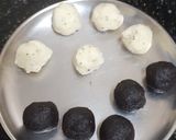 A picture of step 4 of Coconut & Chocolate Modak.