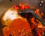 A picture of step 4 of Chicken biryani.