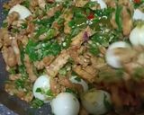 Foto langkah ke 2 dari resep Telor Puyuh Tempe Oseng Cabai Hijau.
