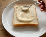 A picture of step 1 of Corn Bread with Mayo like 7-Eleven.