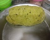 A picture of step 1 of Leftover soya methi bathua poori.