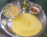 A picture of step 3 of Moong ki Dal ka cheela.
