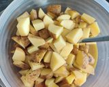 Honig-Senf-Kartoffel-Bowl mit Joghurtdip Rezeptschritt 2 Foto