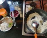 A picture of step 1 of Savoury Beetroot Pancakes / Beetroot Chilla.