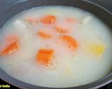 Hình bước làm 4 của món Canh Ngô Hầm Đuôi Lợn 옥수수 스프 스튜 돼지 꼬리