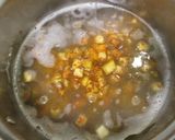 Bableves 🥣 lila 🟣 lóbabbal és füstölt 🐖 francia🇫🇷 csülökkel 🔥 recept fázis 8 fotója