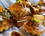 عکس مرحله 7 از دستور کیک دو رنگ گردو و چیپس شکلات