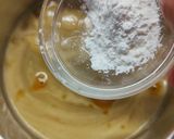Foto del passaggio 3 della ricetta Tacos di parmigiano con crema di zucca riduzione di vino e polvere di tiglio