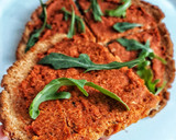 Foto del paso 2 de la receta: 🍕Pizza con base de soja texturizada y sobrasada vegana🍕