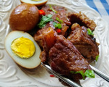 【家常料理】一鍋到底滷排骨、五花肉和蛋的食譜步驟9照片