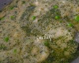 A picture of step 4 of Minty Upma.