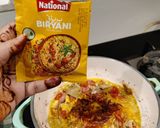 A picture of step 2 of Egg Biryani.