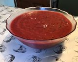 Une image de l'étape 9 de Compote aux deux pêches et kiwis.