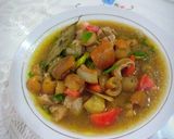 Foto langkah ke 5 dari resep Tongseng Kikil Bakso (balita friendly).