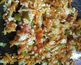A picture of step 1 of Carrot veggie sandwich.