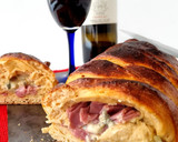 Foto del paso 8 de la receta: Brioche relleno de lacón y queso azul