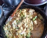 Foto del paso 3 de la receta: Pollo con crema y brócoli Súper fácil 😊