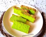 Foto langkah ke 7 dari resep Bolu Pandan Keju.
