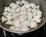 A picture of step 1 of Crispy Cauliflower Sesamey Pakoda.