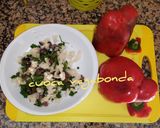 Foto del passaggio 1 della ricetta Peperoni Imbottiti cotti nella Friggitrice ad aria