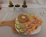 Hình bước làm 3 của món Pancake yến mạch và bánh tráng nướng bằng chảo giảm cân