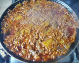 Foto del paso 6 de la receta: Berenjenas al horno rellenas de carne