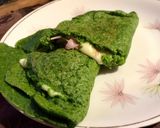 Foto del paso 5 de la receta: Panqueques de Espinaca y avena