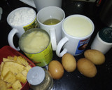 Foto del paso 1 de la receta: Fainá de queso y crema de choclo🧀🌽