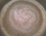 A picture of step 3 of Sooji coconut ladoo.