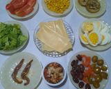 Foto del paso 1 de la receta: Coloridos sandwichs vegetarianos con rapiditas