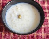 A picture of step 4 of Sabudana Kheer.