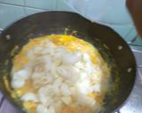 A picture of step 3 of Carrot pasta kheer.