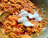 A picture of step 6 of Creamy Paneer Bhurji.