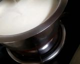 A picture of step 1 of Homemade Feta Cheese.