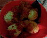 Foto langkah ke 6 dari resep Balado Telur Kentang praktis.