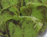 Foto langkah ke 5 dari resep Bolu pandan panggang lembut (3 telur).