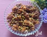 A picture of step 4 of Shalgam Matar Gosht.