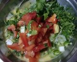 अंडा पालक आम्लेट😋 (anda palak omlette recipe in marathi) रेसिपी स्टेप 3 फोटो