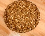 A picture of step 2 of Nut Tart with Banana and Cocoa.