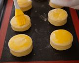 A picture of step 7 of Basic Perfect Scones using 100% strong bread flour.
