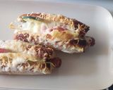 Hot dog sütőben sütve recept fázis 4 fotója