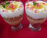 A picture of step 8 of Mango curd pudding#summers#.