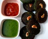 A picture of step 7 of Hara Bhara Kabab- A veg party starter.