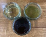 A picture of step 2 of Broccoli in oyster sauce.