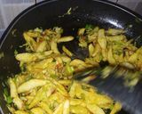 A picture of step 2 of Sultan chips.