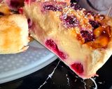 Une image de l'étape 5 de Tarte au flan aux framboises ou aux fruits 😃.