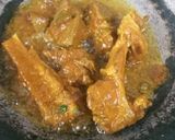 A picture of step 11 of Masala mutton chops.